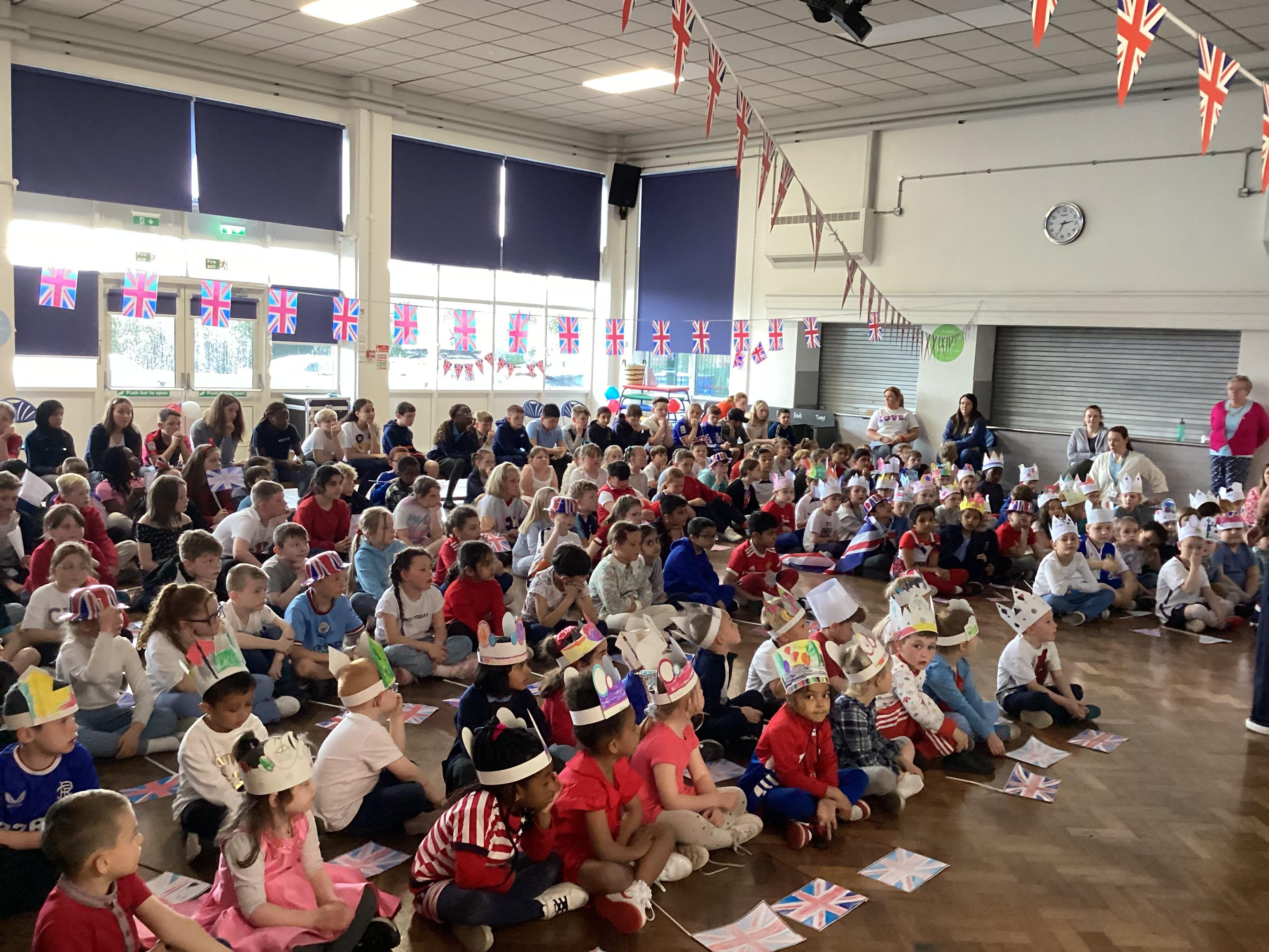 Whole School Assembly to Celebrate the King's Coronation